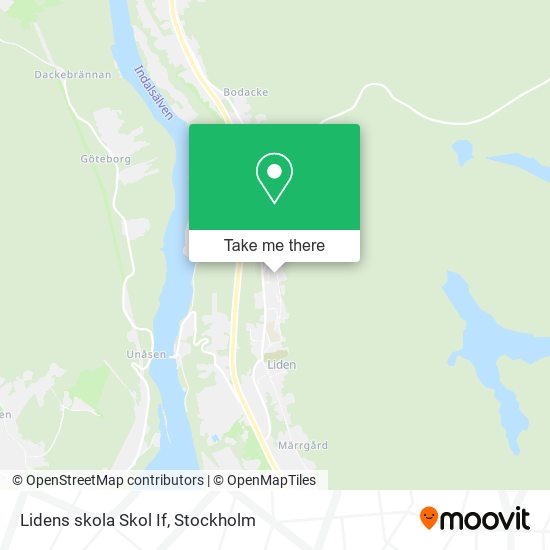 Lidens skola Skol If map