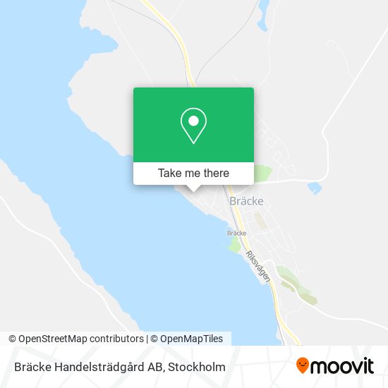 Bräcke Handelsträdgård AB map