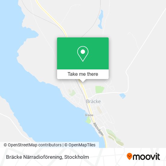 Bräcke Närradioförening map