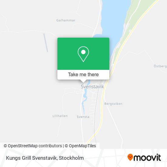 Kungs Grill Svenstavik map