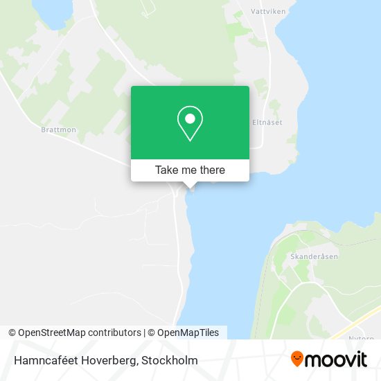 Hamncaféet Hoverberg map
