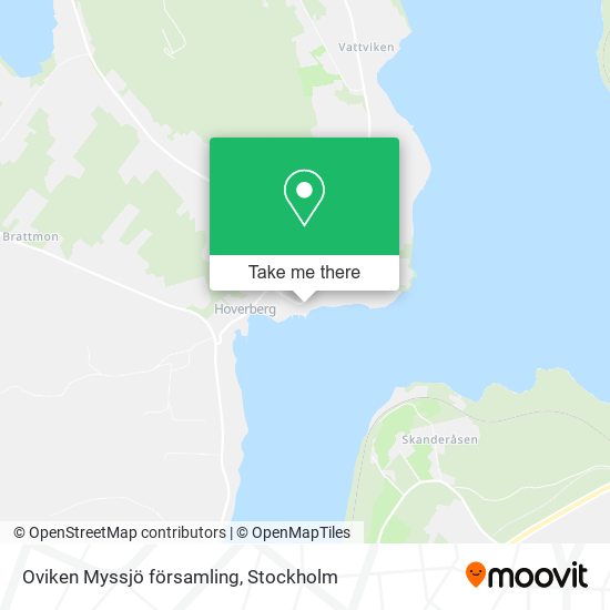 Oviken Myssjö församling map