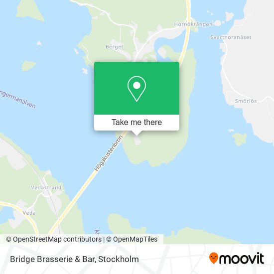 Bridge Brasserie & Bar map