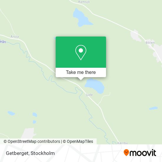 Getberget map