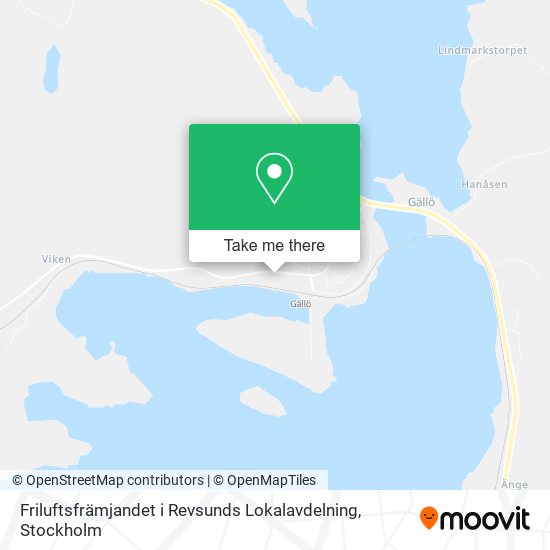 Friluftsfrämjandet i Revsunds Lokalavdelning map