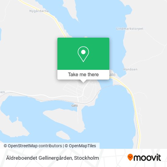 Äldreboendet Gellinergården map