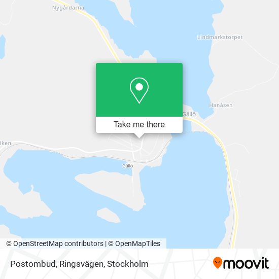 Postombud, Ringsvägen map