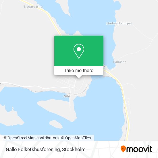 Gällö Folketshusförening map