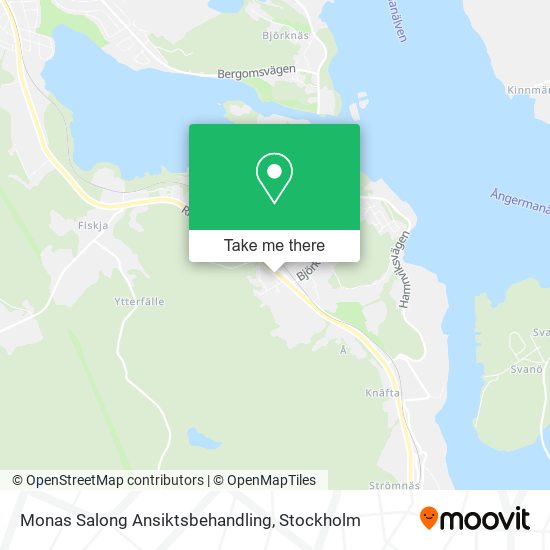 Monas Salong Ansiktsbehandling map