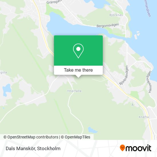 Dals Manskör map