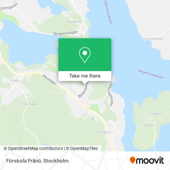 Förskola Frånö map