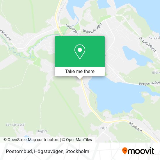 Postombud, Högstavägen map