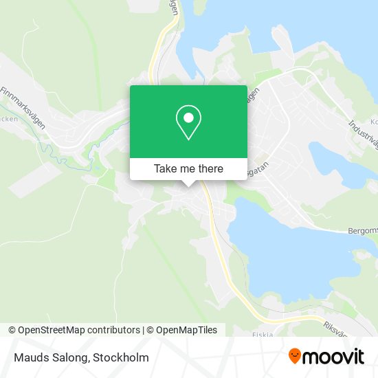 Mauds Salong map