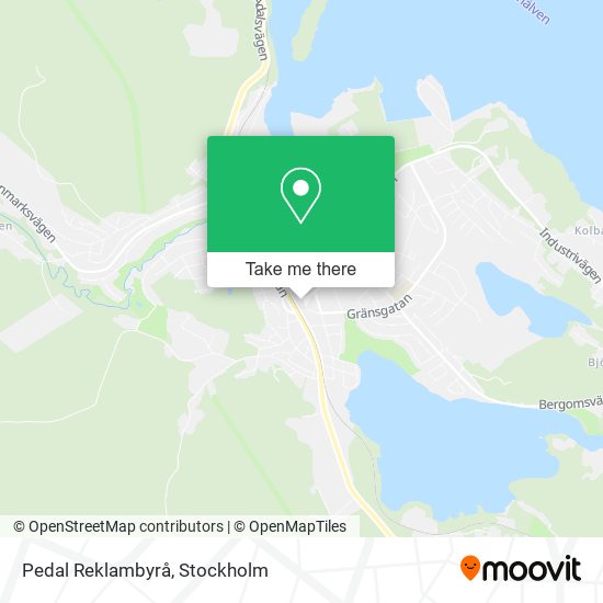 Pedal Reklambyrå map