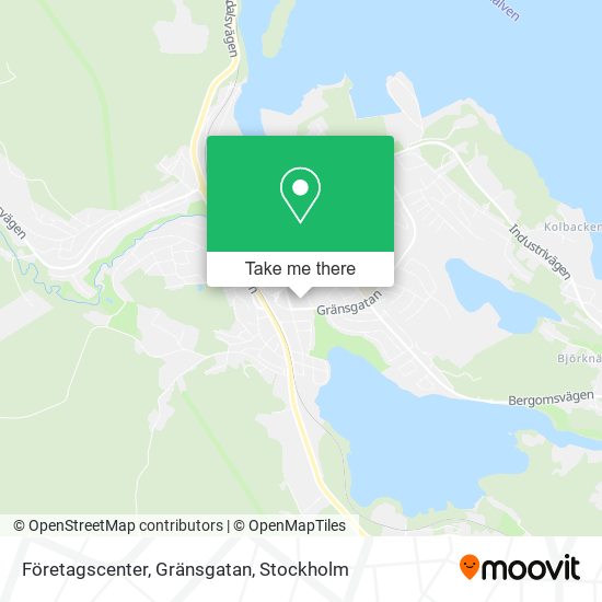 Företagscenter, Gränsgatan map