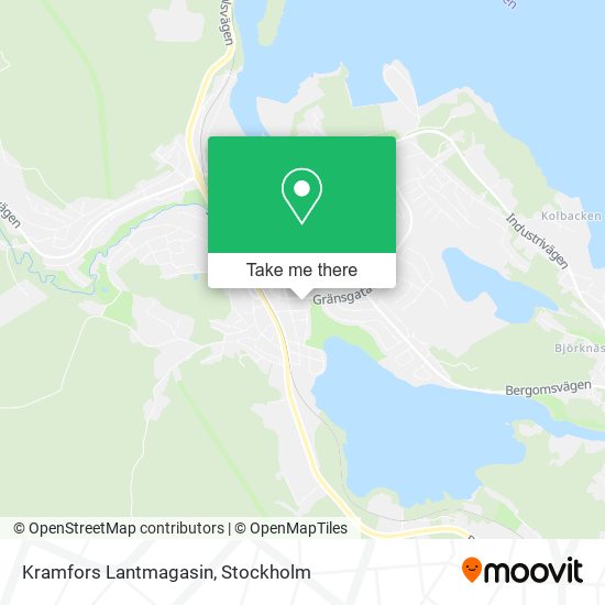 Kramfors Lantmagasin map