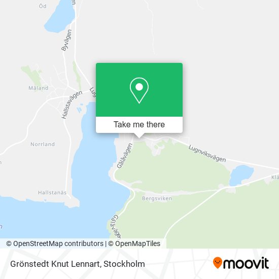 Grönstedt Knut Lennart map