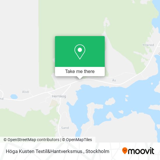 Höga Kusten Textil&Hantverksmus. map