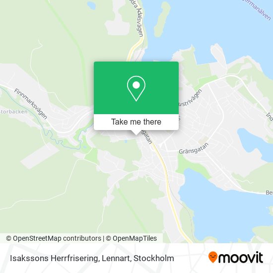 Isakssons Herrfrisering, Lennart map