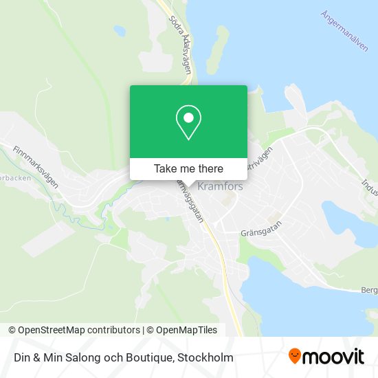 Din & Min Salong och Boutique map