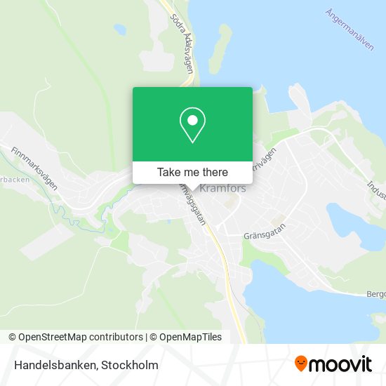 Handelsbanken map