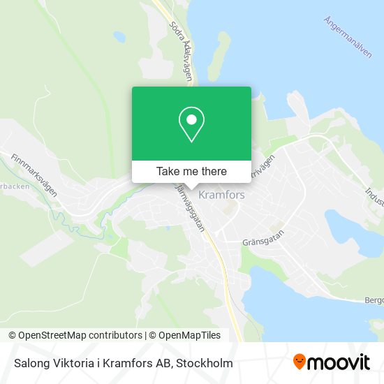 Salong Viktoria i Kramfors AB map