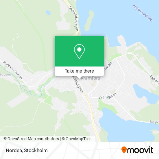 Nordea map