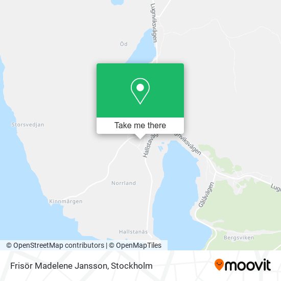 Frisör Madelene Jansson map