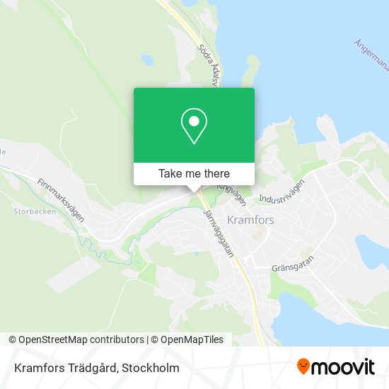 Kramfors Trädgård map