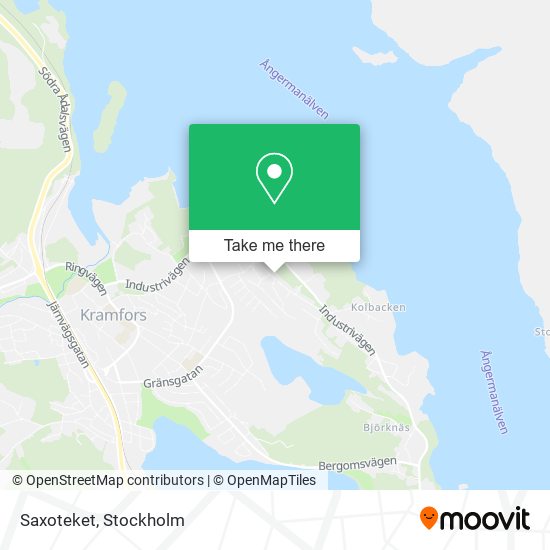 Saxoteket map