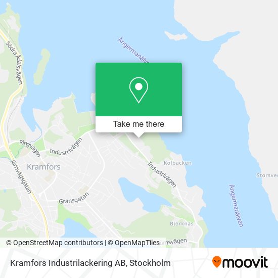 Kramfors Industrilackering AB map