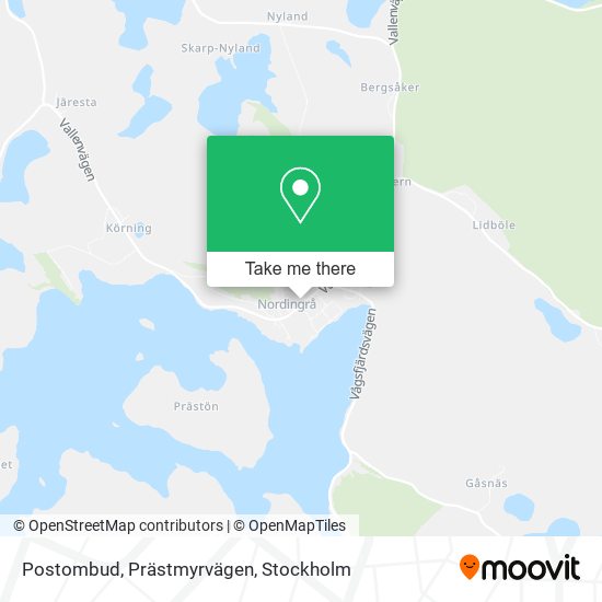 Postombud, Prästmyrvägen map