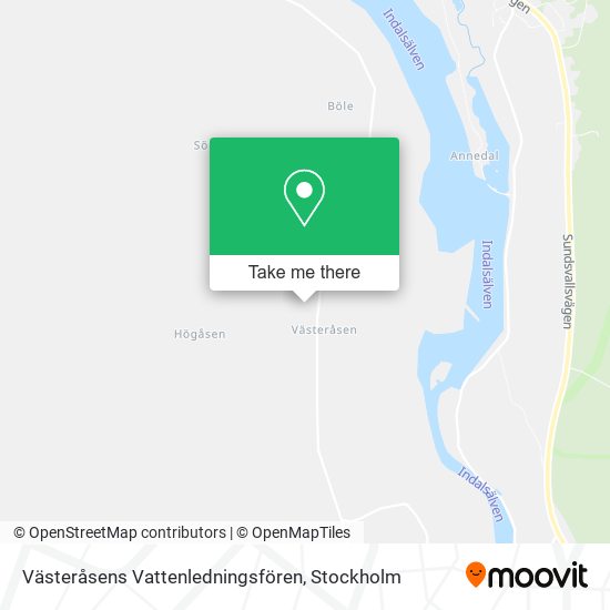 Västeråsens Vattenledningsfören map