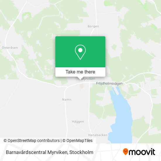 Barnavårdscentral Myrviken map