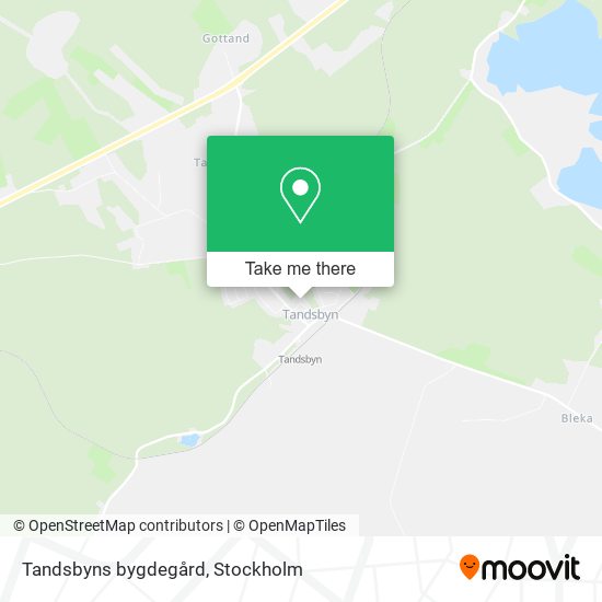 Tandsbyns bygdegård map