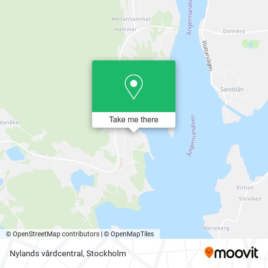 Nylands vårdcentral map