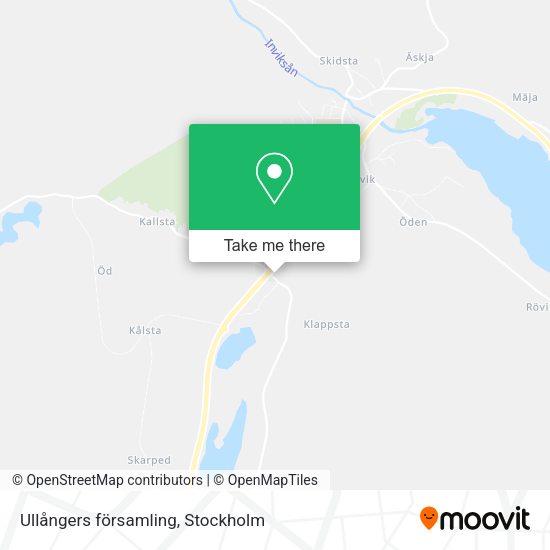 Ullångers församling map
