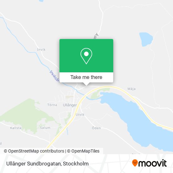 Ullånger Sundbrogatan map