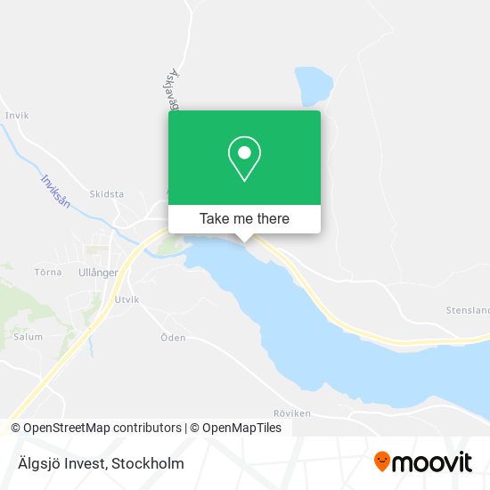 Älgsjö Invest map