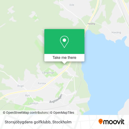 Storsjöbygdens golfklubb map