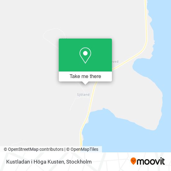 Kustladan i Höga Kusten map