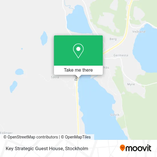 Key Strategic Guest House map