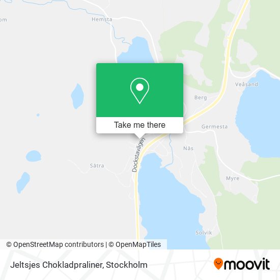 Jeltsjes Chokladpraliner map