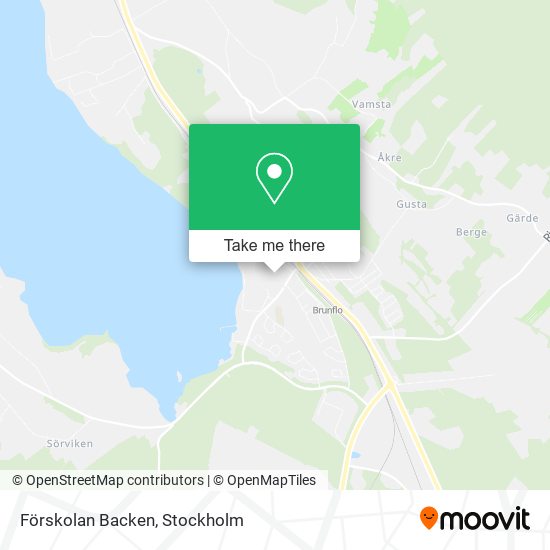 Förskolan Backen map