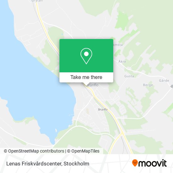 Lenas Friskvårdscenter map