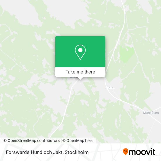 Forswards Hund och Jakt map