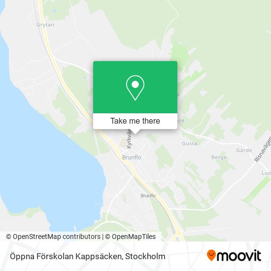 Öppna Förskolan Kappsäcken map