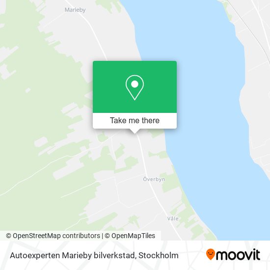 Autoexperten Marieby bilverkstad map