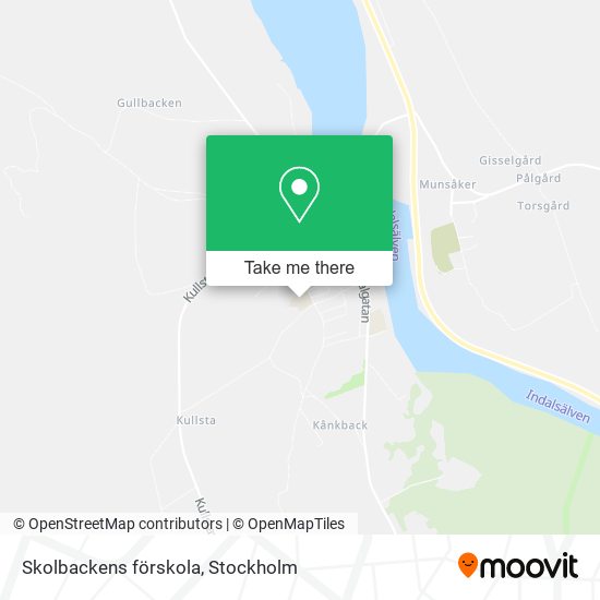 Skolbackens förskola map