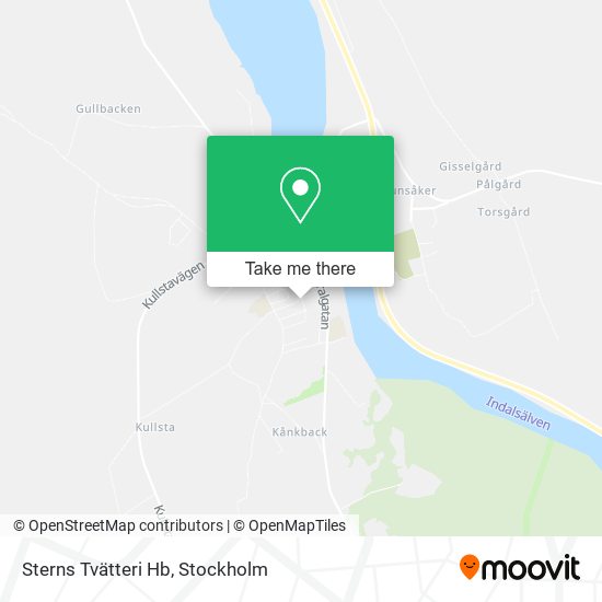 Sterns Tvätteri Hb map